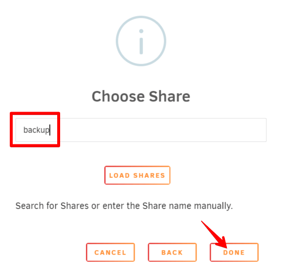 Screenshot of adding remote SMB/NFS share to unRAID, step 7